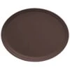 Cambro 2900CT138 Camtread Tavern Tan 28-7/8" X 23-1/2" Oval Tray