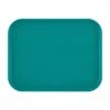 Cambro 1418FF414 Teal 14" X 18" Fast Food Tray - Dozen