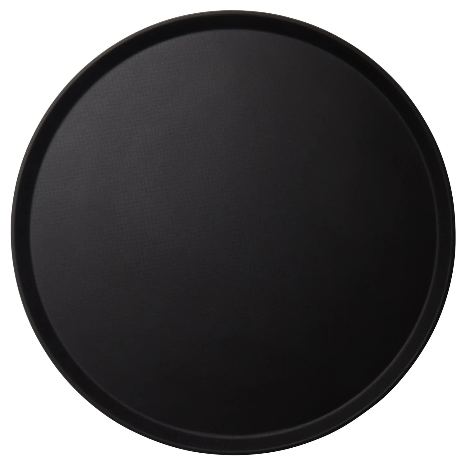 Cambro 1950CT110 Camtread Black Low Profile 19" Round Tray 1 Cambro 1950CT110 Camtread Black Low Profile 19" Round Tray