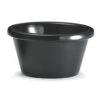 TableCraft RAM3BK Black Melamine 3 Oz. Ramekin - Dozen