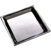 American Metalcraft HMSQ20 20" Square Hammered S/S Tray