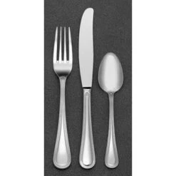 World Tableware 160 029 Med. Wt. Geneva 6" Cocktail Fork - Dozen