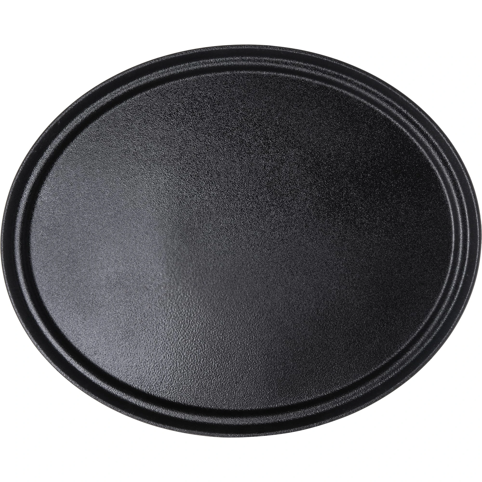 Carlisle 2700GR2004 Griptite 2 Black 27 X 22.5 Oval Tray 1 Carlisle 2700GR2004 Griptite 2 Black 27 X 22.5 Oval Tray