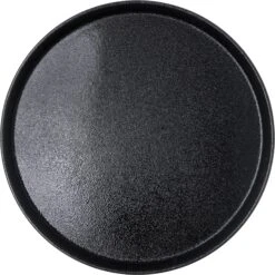 Carlisle 1600GR2004 Griptite2 Black 16" Round Tray