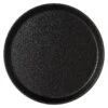 Carlisle 1100GR2004 Griptite 2 Black 11" Round Tray