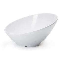 G.E.T. B-790-W San Michele Melamine 1.9 Qt. Cascading Bowl - 6 / CS