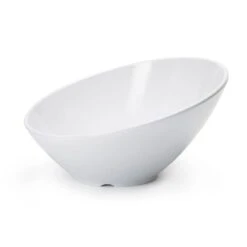 G.E.T. B-789-W San Michele Melamine 1.1 Qt. Cascading Bowl - 6 / CS
