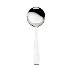 Browne Foodservice 503013 Modena S/S 7" Round Soup Spoon - Dozen