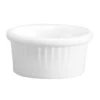 Hall® China 4533-WH White 4 Oz. Fluted Ramekin - 36 / CS