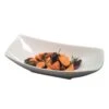 American Metalcraft SQVL914 White Ceramic Squoval 48 Oz. Bowl