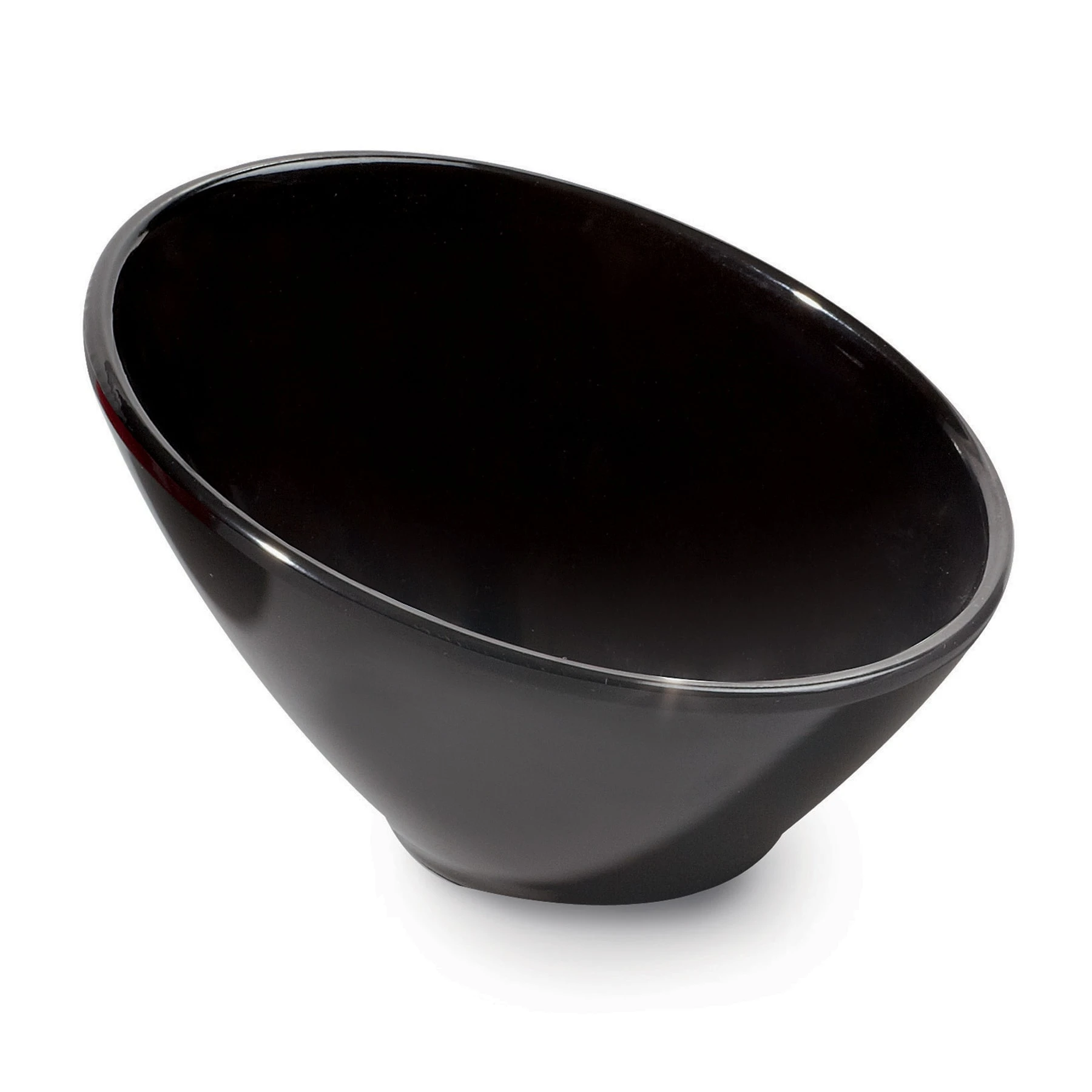 G.E.T. B-788-BK Black Elegance 16 Oz. Cascading Bowl - 6 / CS 1 G.E.T. B-788-BK Black Elegance 16 Oz. Cascading Bowl - 6 / CS