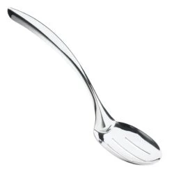 Browne Foodservice 573174 Eclipse 18/8 S/S 13.5" Slotted Serving Spoon