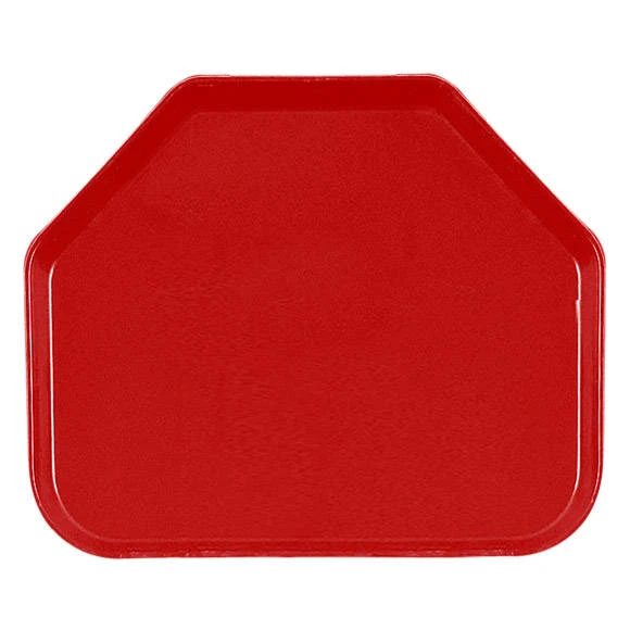 Cambro 1520TR510 Camtrays Red 15" X 20.25" Trapezoid Tray 1 Cambro 1520TR510 Camtrays Red 15" X 20.25" Trapezoid Tray