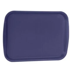 Traex 1216-44 Royal Blue 12 X 16 Fast Food Tray - Dozen