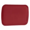 Traex 1216-21 Burgundy Plastic 12 X 16 Fast Food Tray - 24 / CS