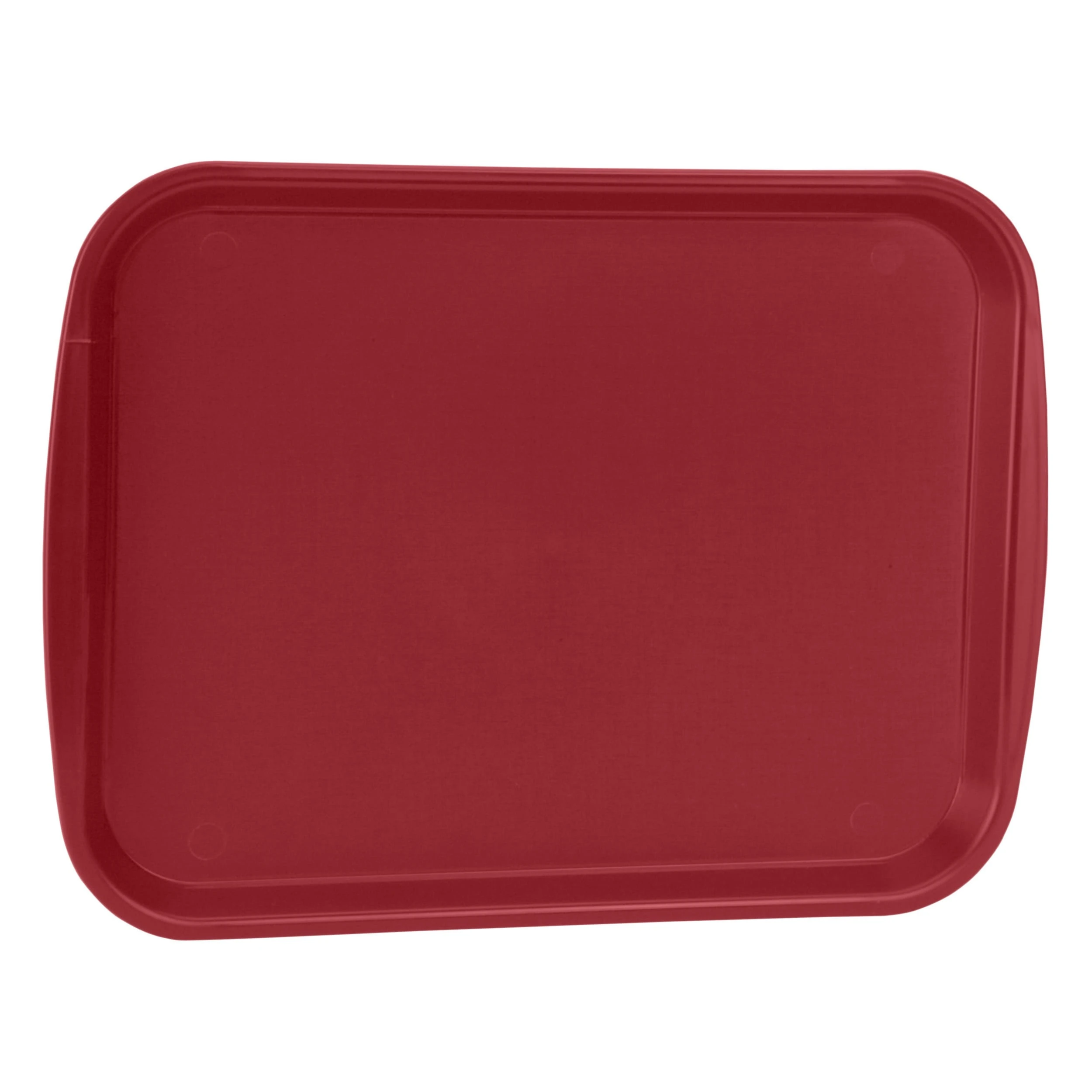Traex 1216-21 Burgundy Plastic 12 X 16 Fast Food Tray - 24 / CS 1 Traex 1216-21 Burgundy Plastic 12 X 16 Fast Food Tray - 24 / CS