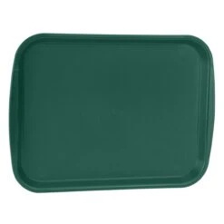 Traex 1014-191 Vista Green 10 X 14" Fast Food Tray - Dozen