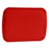 Traex 1216-02 Red Plastic 12 X 16 In. Fast Food Tray - Dozen
