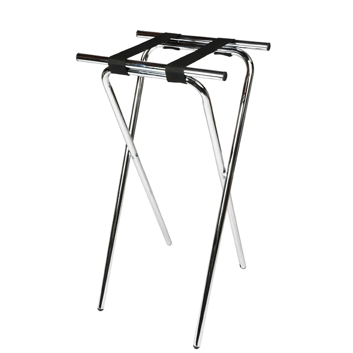CSL 1036 Back Saver Chrome Steel 36" Extra Tall Tray Stand 1 CSL 1036 Back Saver Chrome Steel 36" Extra Tall Tray Stand