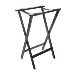 Carlisle C3620W11 30" Walnut Wood Tray Stand