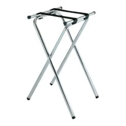 CSL 1053C 31" Deluxe Chrome Tubular Steel Tray Stand