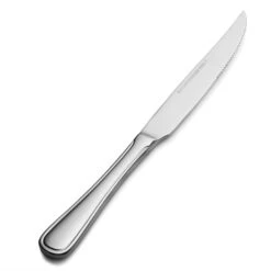 Bon Chef S315 Tuscany 18/8 Stainless HH European Steak Knife - Dozen