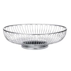 TableCraft 4171 Chalet Chrome Plated 7.5" X 5.63" Basket