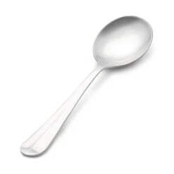 Vollrath 48102 Queen Anne 6-1/8" Bouillon Spoon - Dozen