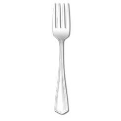 Oneida 1305FSLF Eton Silverplate 6-5/8" Salad Fork - Dozen