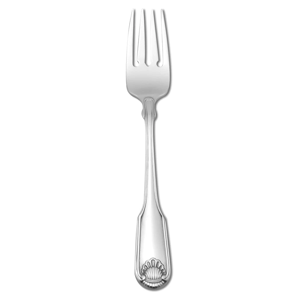 Oneida 2496FSLF Classic Shell S/S 6-3/4" Salad Fork - Dozen" 1 Oneida 2496FSLF Classic Shell S/S 6-3/4" Salad Fork - Dozen"