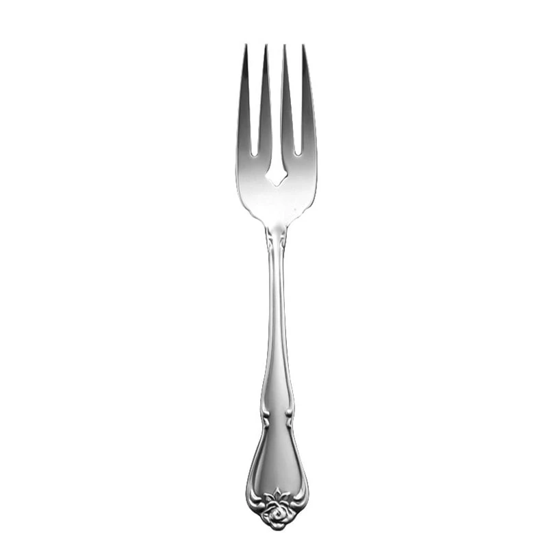 Oneida 2552FSLF Arbor Rose 18/10 S/S 6.25" Salad/Pastry Fork - Dozen 1 Oneida 2552FSLF Arbor Rose 18/10 S/S 6.25" Salad/Pastry Fork - Dozen