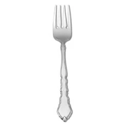 Oneida 2599FSLF Satinique S/S 7" Salad/Pastry Fork - Dozen