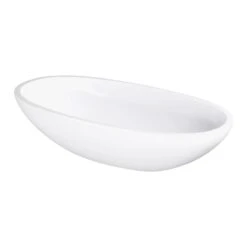 Elite Global Solutions M157OV-NW Belize 3 Qt. White Long Oval Bowl