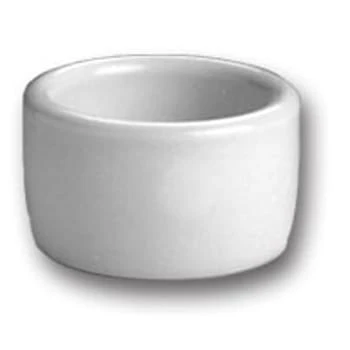 Hall China 9150ABWA Bright White 2 Oz Ramekin / Cheese Pipkin- 36 / CS 1 Hall China 9150ABWA Bright White 2 Oz Ramekin / Cheese Pipkin- 36 / CS