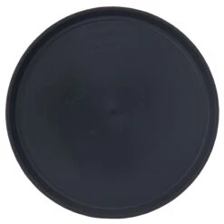 Traex 1476-0606 T-Rex Black 16" Round Non-Slip Beverage Tray