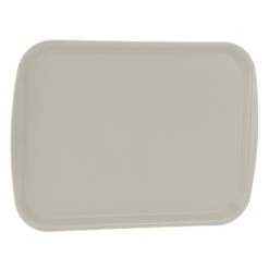Traex 1014-31 Gray Plastic 10 X 14" Fast Food Tray - Dozen