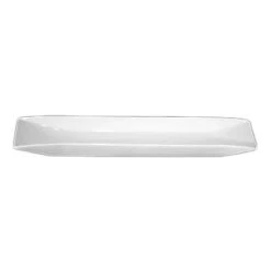 Gourmet Display By Cal-Mil PP150 White Porcelain 18 X 3" Platter