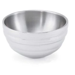 Vollrath 46587 S/S 0.75 Quart Beehive Style Double Wall Serving Bowl