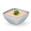 Vollrath® 47619 Beehive Style S/S Square 0.75 Quart Serving Bowl
