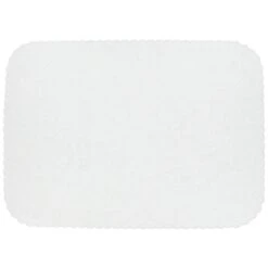 Dinex DX5999M00102 White Embossed Tray Covers - 2000 / CS