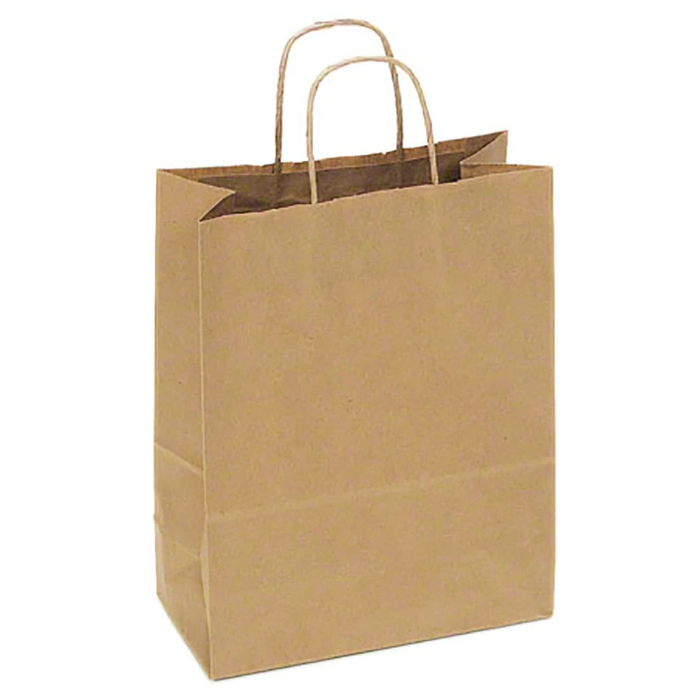 Darling Brown Small Delivery Bag W/Handles 10 X 6.75 X 12- 250/CS 1 Darling Brown Small Delivery Bag W/Handles 10 X 6.75 X 12- 250/CS