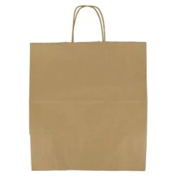 Darling Food Service 14 X 10 X 15.25 Large To-Go Bag W/Handles - 200 / CS