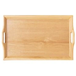 G.E.T. RST-2516-N Natural 25" X 16" Room Service Tray