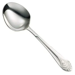 Walco 7012 Meteor 18/0 S/S 5-7/8" Bouillon Spoon - Dozen