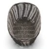 TableCraft 1476 Brown 10" X 6-1/2" X Oval Woven Plastic Basket - Dozen