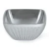 CARLISLE Vollrath 47684 S/S Fluted Square 8.2 Quart Double Wall Serving Bowl