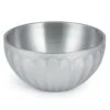 Vollrath 47689 S/S Fluted Round 10.1 Quart Double Wall Serving Bowl