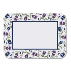 Hoffmaster® 427270 Trumpet Border Traymat - 1000 / CS