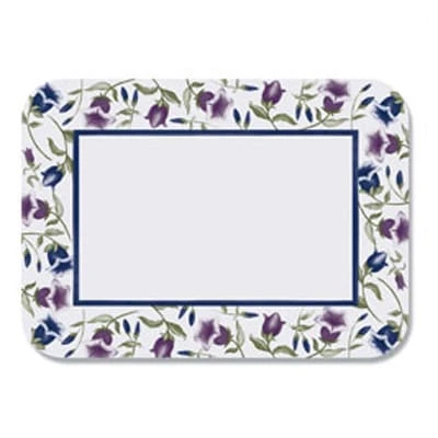 Hoffmaster® 427270 Trumpet Border Traymat - 1000 / CS 1 Hoffmaster® 427270 Trumpet Border Traymat - 1000 / CS