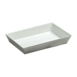 American Metalcraft MLRP17 Large 17-3/4 X 11-3/4" White Bowl